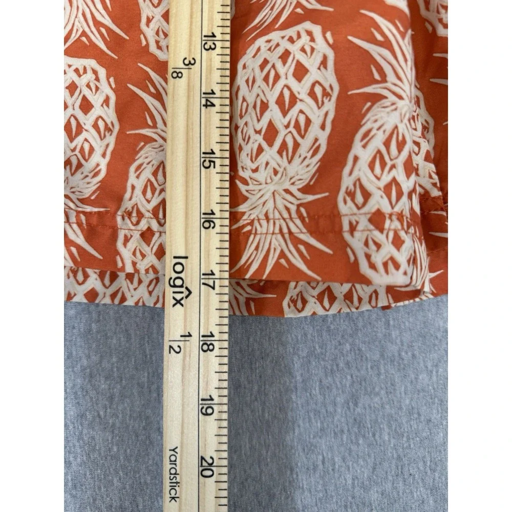 OP Ocean Pacific Shorts Men's XL/XG 40/42 Swim Trunks Orange Hawaiian Pineapple